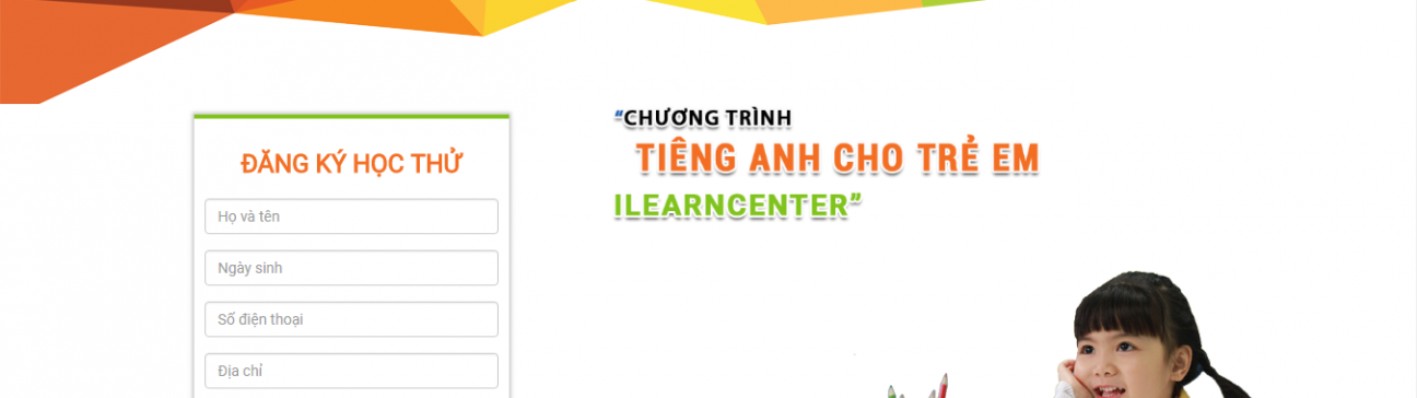 Thiết kế web chuẩn SEO – Trung tâm anh ngữ iLearn