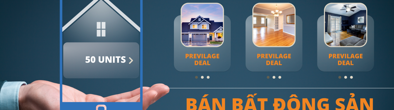 Xu hướng bán động sản qua App mobile