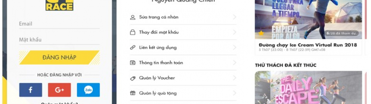Thiết kế ứng dụng điện thoại chinh phục thử thách 84RACE