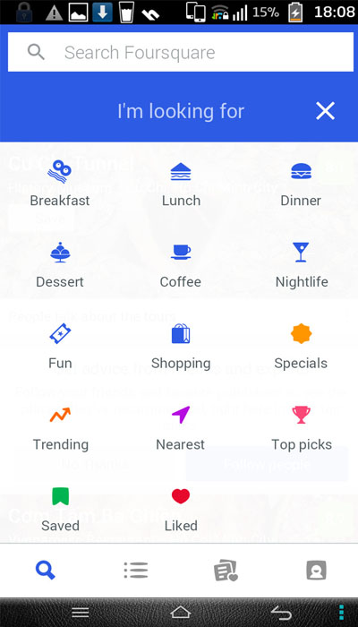 Foursquare – ăn chơi trong tầm tay