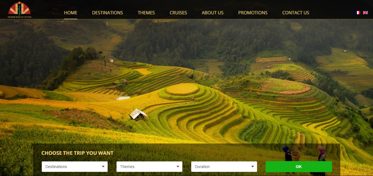 Thiết kế website du lịch