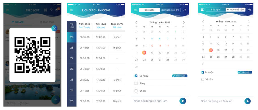 phần mềm quản lý chấm công