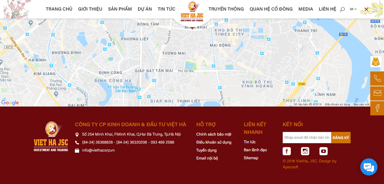 thiết kế website doanh nghiệp