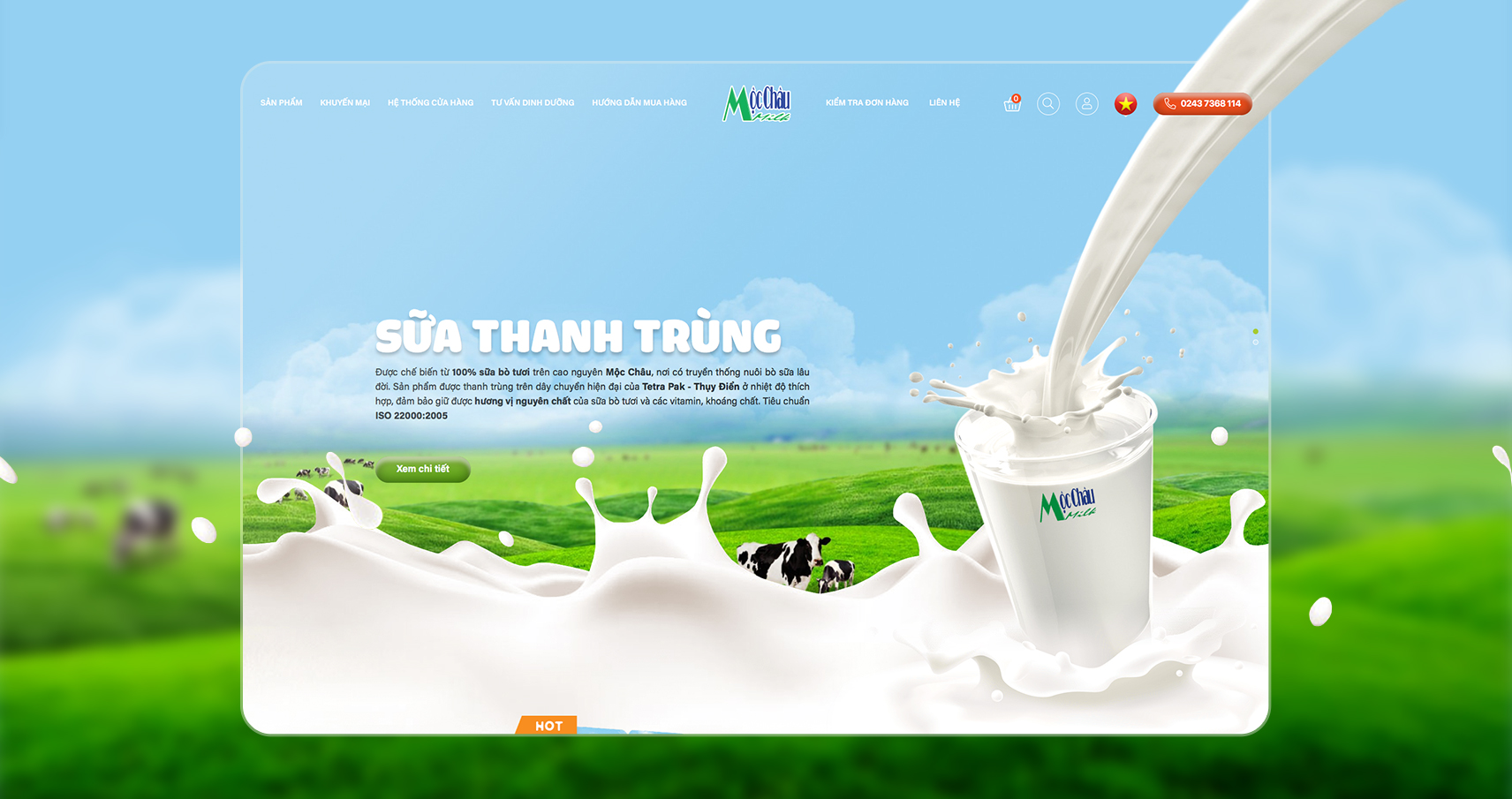 truyền tải thương hiệu website