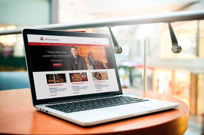 thiết kế web c&ocirc;ng ty luật 