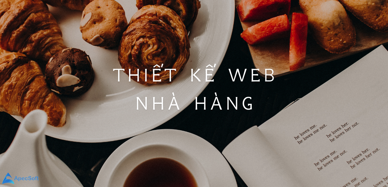thiết kế web nh&agrave; h&agrave;ng