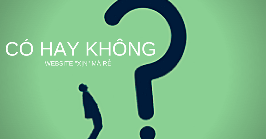 thiết kế website gi&aacute; rẻ