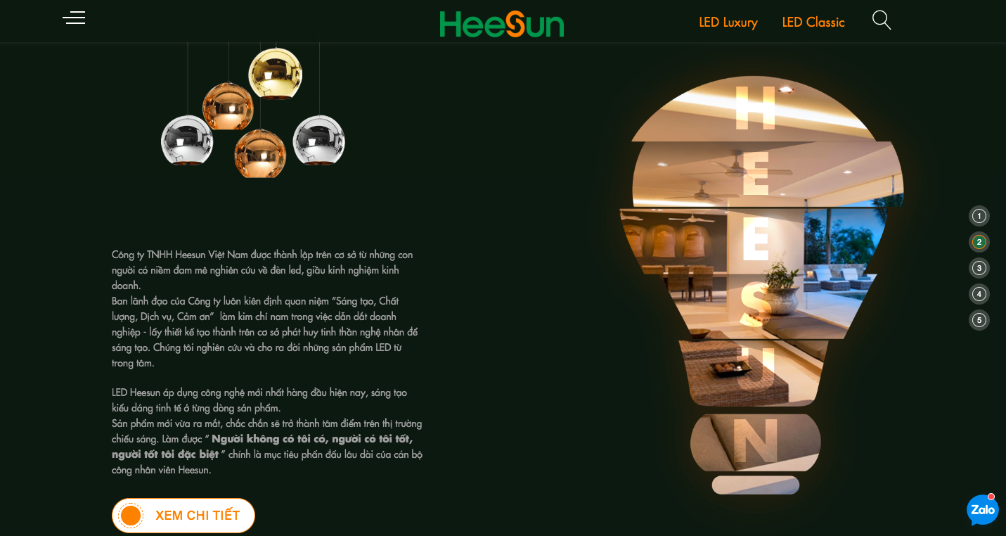 Thiết kế website thương hiệu
