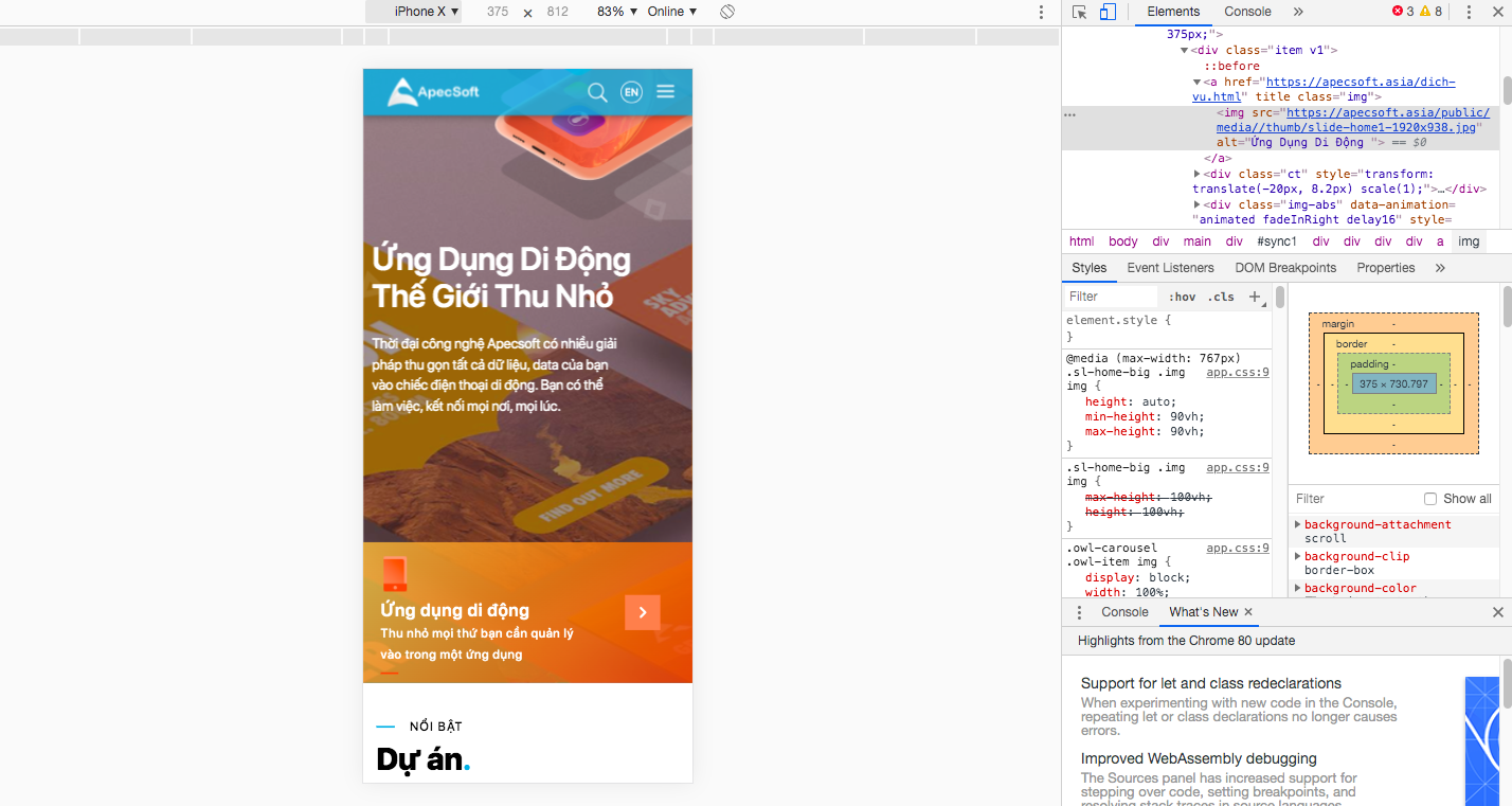 Tối ưu hiển thị website